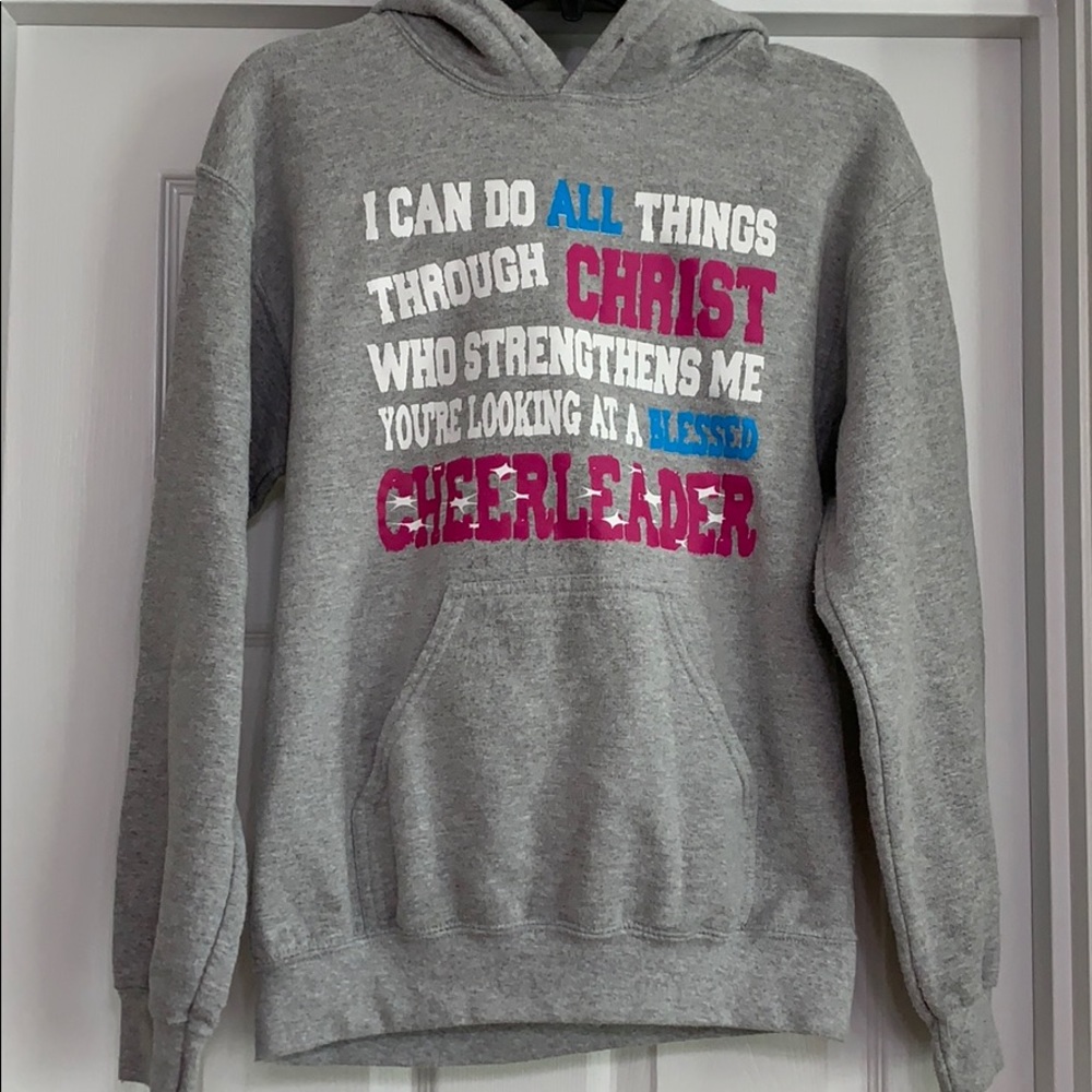 Cute sweatshirt with saying size S